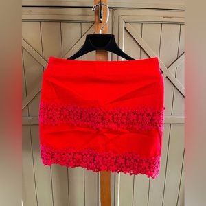 Light Used/ J.Crew Women’s Red Skirt/ Size 2